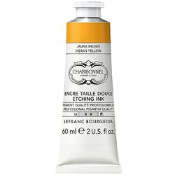 Lefranc Bourgeois Charbonnel Encre Taille Douce 60ml Jaune Indien