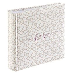 Hama "Romance Memo Photo Album, Laminated art print, 100 White Pages