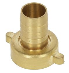 Kerbl Raccord de Tuyau 2 pièces, IG 1" x Douille 3/4", Laiton