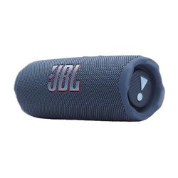 JBL Flip 7, Enceinte Bluetooth Portable sans Fil, 16 Heures d’autonomie, étanche IP68, résistante à la poussière et aux Chocs, Son Pro avec IA Boost, Connexion Multi-Enceintes Auracast, Bleu