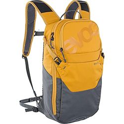 EVOC sac À Dos Ride 8 Orange/Gris, Zaino da Mountain Bike Senza Protezione Unisex-Adulto, Giallo Argilla/Grigio Carbone, Standard