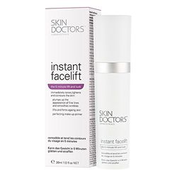 Skin Doctors Instant Facelift Serum Prebase de maquilhagem, reduz as linhas finas | Prebase mate | Tonifica e reafirma a pele, 30 ml