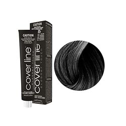 COVER LINE Intense Black 100 ml, Nero, Estandar