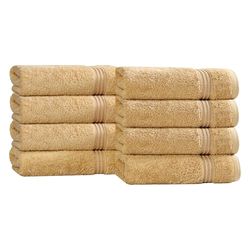 Qualité supérieure en Coton égyptien Lot de 8 Essuie-Mains P