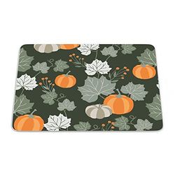 Bonamaison, Muismat, rechthoekig, digitaal bedrukt, antislip onderkant, voor kantoor en thuis, afmetingen: 22 x 18 cm