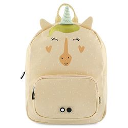 Trixie Backpack - Mrs. Unicorn - School Bag Water Repellent - Backpack for Child - Small Gym Bag - Nude