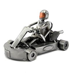 GO-KART IN METALLO CON VITI BULLONI CHIODI DI METAL IDEA - IDEA REGALO ORIGINALE - 100% ARTIGIANALE - MADE IN ITALY - PERSONALIZZABILE