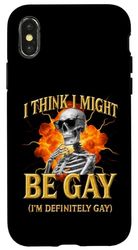 I Think I Might Be Gay Meme Case for iPhone X/XS