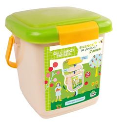 PLANETE Plante - Bac Compost Déchets Organiques - Silence Ça Pousse - 170637SP - Polypropytène - Jardin - Nature - Plante - Fleurs - Jeu pour Enfant - À Partir de 4 Ans