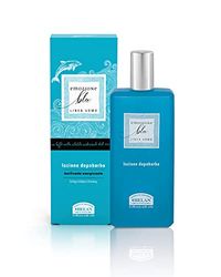 Helan, Emozione Blu, Dopobarba Uomo Tonificante Energizzante, Delicato sulla Pelle del Viso - Balsamo Barba Lenitivo Contro Irritazioni, con Estratti di Ginkgo Biloba e Ginseng, 100 ml - Made in Italy