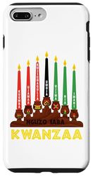 Kwanzaa, Kinara, Mishumaa. Nguzo Saba - I sette principi Custodia per iPhone 7 Plus/8 Plus