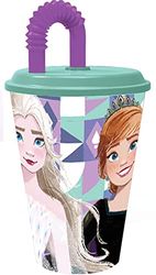 ALMACENESADAN, 0000; Reusable Cane Cup, Capacity 430 ml; Ideal for Any Occasion, from The License (Frozen)