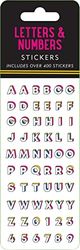 Letters & Numbers Sticker Set (6 Different Sheets of Stickers!), 2 1/2 x 7 1/8