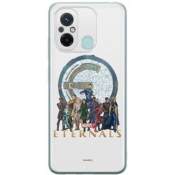 ERT GROUP mobiltelefonfodral för Xiaomi REDMI 12C/ REDMI 11A originalt och officiellt licensierat Marvel mönster Eternals 006 anpassad till formen på mobiltelefonen, fodral tillverkad av TPU-plast