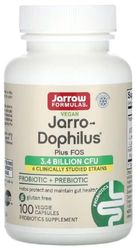 Jarrow Formulas - Jarro-Dophilus + FOS | Probiotic Support for intestinal Flora - 100 Capsules