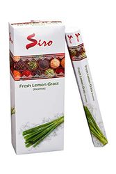 Siro wierook Fresh citron gräs (6 förpackningar)/Siro Rä st st st mattä pinnar färsk citrongräs (6 förpackningar)