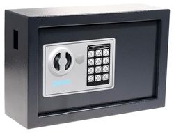 Unbekannt 8002696telkast/kast, haak met zijdelingse sleutelinworp, donkergrijs High Security 20 Haken donkergrijs