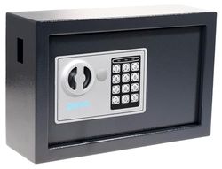 Pavo sleutelkast/kast, haak met zijdelingse sleutelinworp, donkergrijs High Security 20 Haken donkergrijs