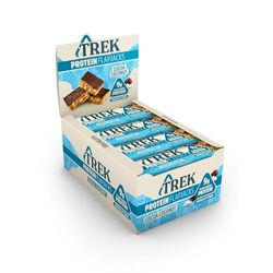 JC's Trek High Protein Flapjack Cocoa Coconut - Gluten Free - Plant Based - Vegan Snack - 50g x 16 bars