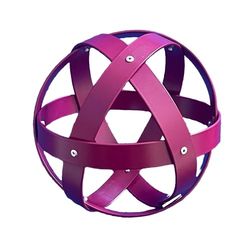 Genesa Crystal, Purificatore energia, Dispositivo orgonico 16 cm diametro, viola bordeaux
