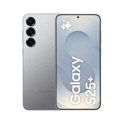 Samsung Galaxy S25+ AI Smartphone, Galaxy AI, 12GB Memory, 512GB Storage, 50MP Camera, Silver Shadow, 3 Year Manufacturer Extended Warranty (UK Version)