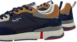 Pepe Jeans London Pro Vint, Zapatos para Correr, Océano, 27 EU