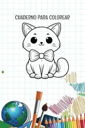 Cuaderno para colorear: Diviértete coloreando 50 animales diferentes