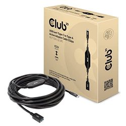 Club 3D CAC-1538 Câble adaptateur actif USB Gen1 Type-C vers type A 5 Gbps St./B 10 m