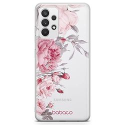 ERT GROUP mobiltelefonfodral för Samsung A32 4G LTE originalt och officiellt licensierat Babaco mönster Flowers 059 optimalt anpassad till formen på mobiltelefonen, gedeeltelijk transparant