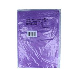 Otros HR Capas Desechables 30Unid 104X130 Lila, Negro