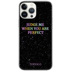 ERT GROUP mobiltelefonfodral för Apple Iphone 7 PLUS/ 8 PLUS originalt och officiellt licensierat Babaco mönster Judge me 002 Vit anpassad till formen på mobiltelefonen, fodral tillverkad av TPU-plast