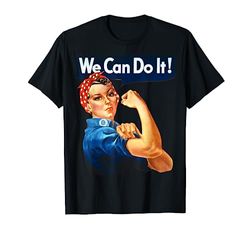 WE CAN DO IT! Rosie the Riveter regalo feminista Camiseta