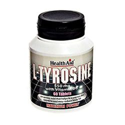 HealthAid L-Tyrosine 550mg - 60 Tablets