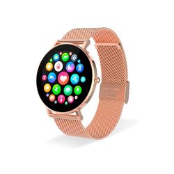 DCU TECNOLOGIC Super Slim Smartwatch, model Boulevard, smartwatch, 3,3 cm (1,3 inch) Gorilla-glas, 14 sportmodi