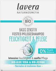 lavera Firm Care Shampoo Base Sensitive Moisture & Care – No Silicone – Long-Lasting Freshness & Balanced Scalp – Vegan – Natural Cosmetics – 50 g