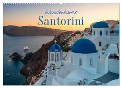 Wunderbares Santorini - Matteo Colombo (Wandkalender 2025 DIN A2 quer), CALVENDO Monatskalender: Farben und Emotionen aus Santorini