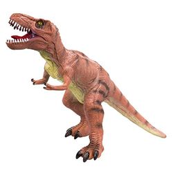 World Brands - T Rex Foam Con Suono Tirannosauro Rex, Indominus Rex, Dinosauri Giocattolo, T Rex, Dinosauro Giocattoli, Regalo Bambini 3 Ans Ou Plus, Marrone