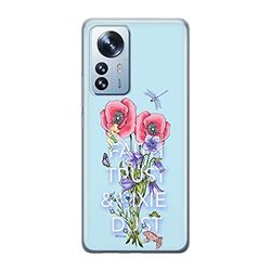 ERT GROUP mobiltelefonfodral för Xiaomi 12 PRO originalt och officiellt licensierat Disney mönster Tinker Bell 003 optimalt anpassad till formen på mobiltelefonen, fodral tillverkad av TPU-plast