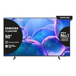 Samsung Smart TV 50'' UE50U7000FUXZT Crystal UHD 4K, Crystal 4K Processor, HDR, Smart Experience, OTS Lite & Adaptive Sound, Metal Stream Design, 2025, 50", 2025 U7000