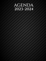 agenda 2023-2024: Planificateur semainier Grand Format A4| Horaires de 7h00 à 22h00, Français