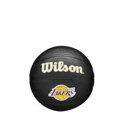 Wilson Team Tribute Los Angeles Lakers Mini Ball WZ4017601XB, Unisex basketballs, black, 3 EU