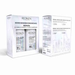 Redken, Kit con Champú Sin Sulfatos y Acondicionador Fortificante, Para Todo Tipo de Cabellos, Acidic Bonding Concentrate, 500 + 500 ml