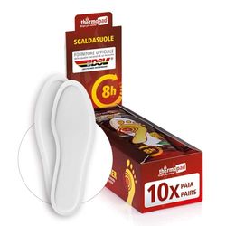 THERMOPAD Scaldasuole XL (42-43): 10 paia - 8 ore di calore naturale - autoattivanti con effetto termico a contatto con l’ossigeno