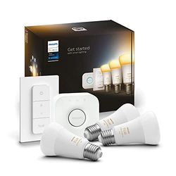 Philips Hue White Ambiance E27 3er Starter Set inkl. Dimmschalter 3x800lm 75W
