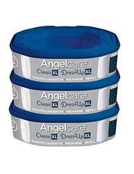 Angelcare 400301 Avfallspåsar för Blöjor, Genomskinlig, 3 st