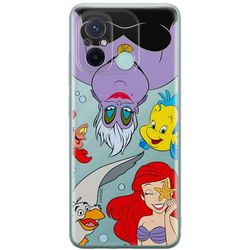 ERT GROUP mobiltelefonfodral för Xiaomi REDMI 12C/ REDMI 11A originalt och officiellt licensierat Disney mönster Ariel 008 optimalt anpassad till formen på mobiltelefonen, gedeeltelijk transparant