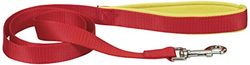 CHAPUIS SELLERIE SLA248 smycz dla psa – komfortowy pas nylonowy czerwony – szerokość 15 mm – długość 120 cm – rozmiar S