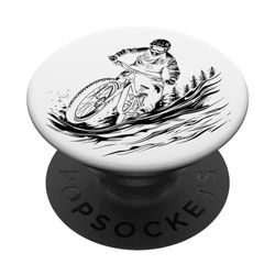 MTB Mountain Bike Dowhill Enduro Bike Mountain Biker PopSockets PopGrip Intercambiabile