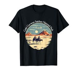 Parque Nacional del Desierto de Gobi Gobi Gurwan Saichan Mongolia Camello Camiseta