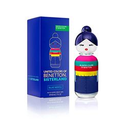 Benetton - Sisterland Blue Neroli, Eau de Toilette for Women - Long Lasting - Young, Modern and Fresh Fragance - Amber, Fruity, and Lavender Notes - Ideal for Day Wear - 80 ml